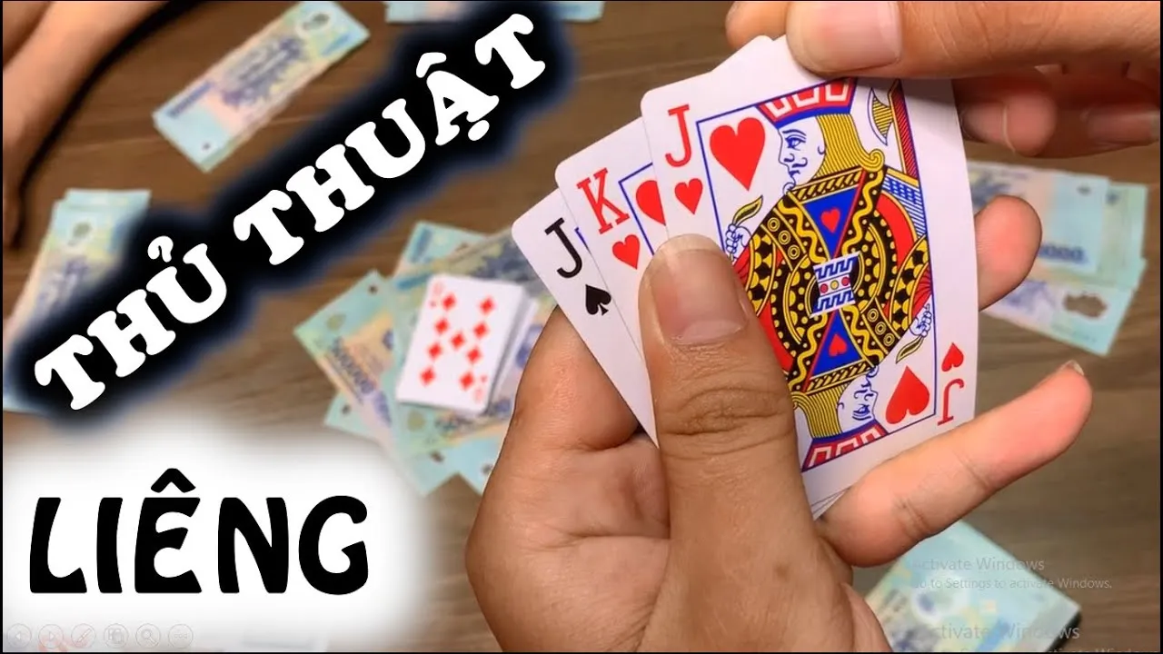 Chiến thuật và cách chơi game bài Liêng Ba Cây